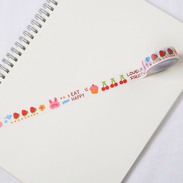 Flowertree 1 Pcs Cute Party Masking Tape Diary Scarpbooking DIY Decoration Washi Tape Gao Jiahui unisex