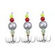 thumbnail image 2 of Jigs de calamar de 3 piezas colocados con ganchos de pesca de boquilla de plantilla de anzuelo, 2 of 8