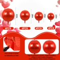 thumbnail image 2 of Balloon TONIFUL, 16 unidades, lámina redonda gigante 4D roja de 10 a 22 pulgadas, 2 of 6