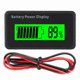 thumbnail image 2 of Medidor de VoltaJe de Capacidad de Batería Con Pantalla Lcd, Voltímetro para Batería O Dispositivos de 12-48 V, 2 of 7