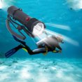 thumbnail image 1 of Underwater Dive Light, LED Diving Flashlight IPX8 Waterproof Shockproof White Light  For Camping For Emergency, 1 of 8
