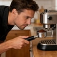 thumbnail image 4 of 38mm Wooden Handle Italian Coffee Grinding With 304 Stainless Steel Base And Handle. Home And Commercial Coffee Grinding Device With Precise Flat Bottom Grinding, 4 of 6