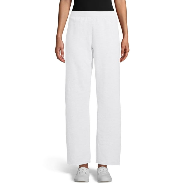 open bottom fleece sweatpants