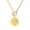 Aries-(3.21-4.19) Birthstone, variant on Pisces Necklace Paperclip Toggle Pendant for Women Constellation Zodiac Sign Necklace Astrology Horoscope Coin Pisces Jewelry Birthday Christmas Gift for Female