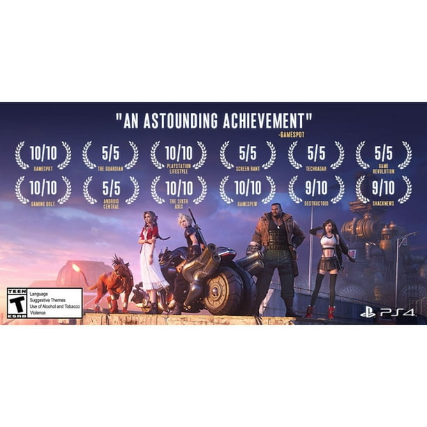 PlayStation4 - PlayStation4➕ FINAL FANTASY VII REMAKE Final Fantasy VII Remake - PS4 Games | PlayStation