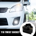 thumbnail image 2 of 25pcs DC 12V T10 Twist Base Socket Wedge Light Bulb Holder for Car Instrument Dash, 2 of 6