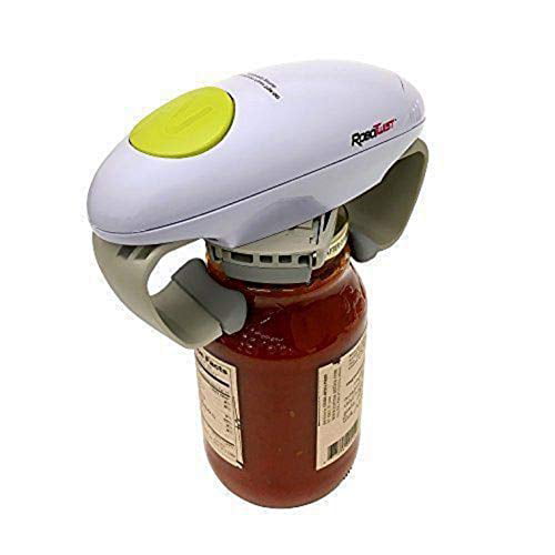 Jar Glass Bottle with Lid Automatic Grip Touch Opener Cans Kitchen