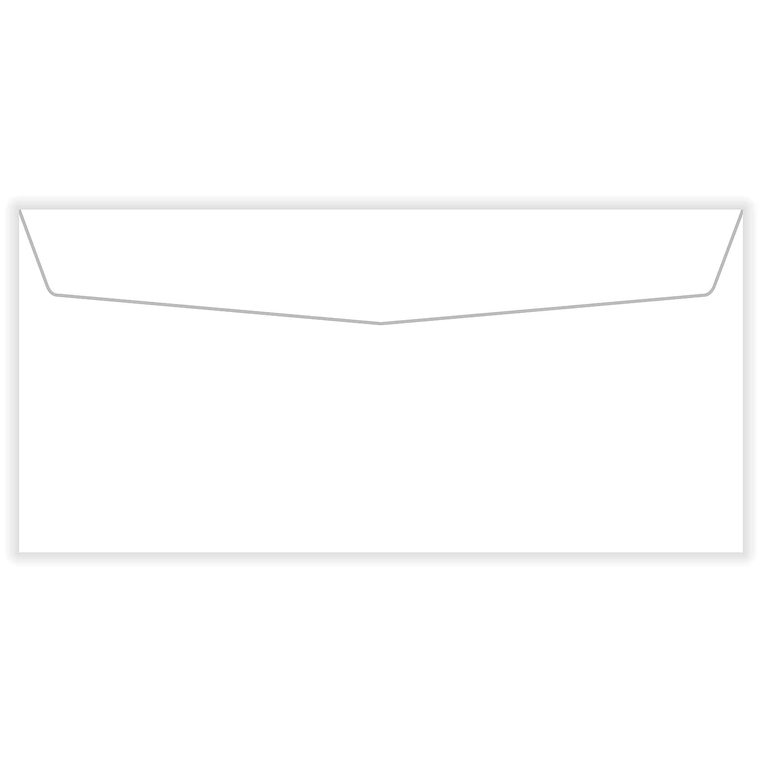 ComplyRight CMS-1500 Gummed #10 Document Envelopes 4 1/2" x 9 1/2" White 1500E
