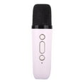 thumbnail image 2 of Supersonic IQ808WHT Mini Bluetooth Karaoke Speaker with Wireless Mic - White, 2 of 4