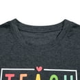 thumbnail image 3 of MOUSYA Teacher Shirt Women Teach Them to Be Kind T-Shirt Teach Kindness Back to School Shirt Short Sleeve Tee Tops, 3 of 9