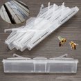 thumbnail image 1 of 6pcs Clear Reusable Small Hive Beetle Oil Traps, Environmentally & Friendly & Safe For Bees, Beekeeping Supplies, 1 of 4