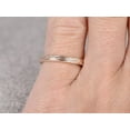 thumbnail image 3 of Infinity Eternity Wedding Ring Antique Art Deco Design Anniversary Ring Bridal Ring in Silver and 18k Rose Gold Plating, 3 of 9
