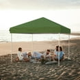 thumbnail image 3 of WildBreak Pop-up Canopy Tent, 10 x 10 feet, One-Person, Heavy Duty, One Sidewall, Green, 3 of 6