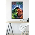 thumbnail image 6 of Marvel Comics - Red Hulk - Cover #30 Wall Poster, 22.375" x 34", Framed, 6 of 6