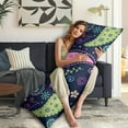 thumbnail image 5 of Artistic Mandala Body Pillow Cover 20x54 - Exotic Boho Pillowcase with Invisible Zipper, Soft & Breathable for Full Body Support, Machine Washable, 5 of 5