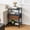 Mixed, variant on Taoset 3-Tier End Table with Charging Station, USB & Type-C Port, Adjustable Height Fabric Drawer, Narrow Side Table for Couch Bedroom, Industrial Nightstand for Small Space, 1 Pack, Black & Brown