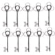 thumbnail image 2 of 10pcs Abrebotellas Surtido forma Llave Accesorio Destapador de Partido Actividades a de Bricolaje, 2 of 8