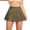 #H-Bronze, variant on Womens Pleated Skirts High Waist Cute Flowy Casual Summer Pull On Short Mini Skirts Pink L