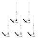 thumbnail image 1 of 5X UT-106UV BNC Dual Banda U+VHF Antena para Icom Yaesu Kenwood Baofeng Radio, 1 of 5