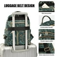 thumbnail image 3 of FORMRS Mini Backpack Purse for Women Travel Daypack Casual Shoulder Bag, Floral Forest Scene, 3 of 7
