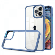For iPhone 11 pro max Case, Full Body Case, Shockproof Case Metal Camera Frame Shockproof Phone Case (Yuanfeng Blue)