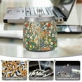 thumbnail image 6 of Yayeee Ashtray with Lid for Cigarette Smokeless Stainless Steel Home Ash Holder, Beige Floral Garden, 6 of 7