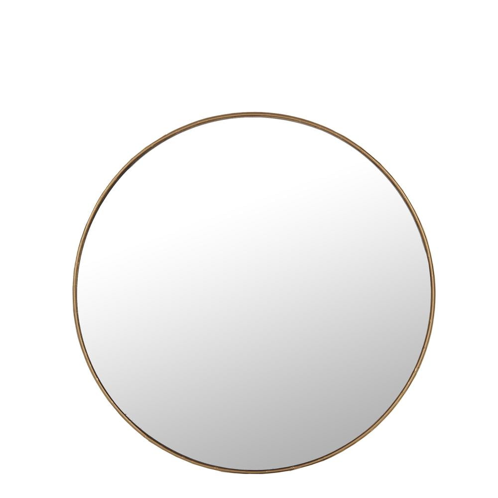 Privilege Contemporary Small Round Mirror 44036
