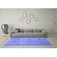 thumbnail image 3 of Ahgly Company Indoor Rectangle Oriental Blue Industrial Area Rugs, 2' x 5', 3 of 4