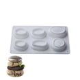 thumbnail image 1 of Cobblestone Shaped Cake  Cobblestone Shaped Cake  3D Pebbled Pastry  Silicone Baking, 1 of 7