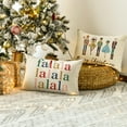 thumbnail image 5 of colorlife Merry Christmas Nutcracker Throw Pillow Covers, 12 x 20 Inch Winter Holiday Party Cushion Case Decoration for Sofa Couch Set of 4, 5 of 6