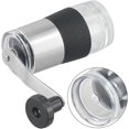 thumbnail image 4 of Molinillo de café manual de acero inoxidable Molinillo de café manual con regulador para molienda fina en cualquier lugar plateado, 4 of 5