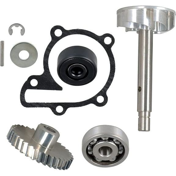 Genrics Water Pump Gear Impeller Bearing and Seal Billet Aluminum Replacement for Yamaha banshee 350 1987-2006