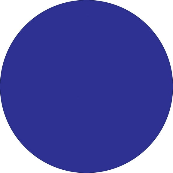 Tape Logic Inventory Circle Labels 1" Dark Blue 500/Roll DL611B
