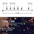 thumbnail image 3 of Guirnalda de luces navideñas Hopolon, paquete de 2 unidades, 7 m, 100 L, multicolor, 3 of 6