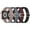 4 PCS Black/BlueGrey/WineRed/DarkPink, variant on Slim Stretchy Nylon Solo Loop Bands Compatible with Apple Watch Band 38mm 40mm 41mm 42mm 44mm 45mm, Adjustable Braided Sport Elastic Thin Wristbands Women Straps for iWatch Series 7/6/5/4/3/2/1/SE