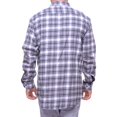 thumbnail image 3 of John Ashford Mens Plaid LS Button Up Shirt, Grey, Medium, 3 of 3