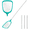 Green, variant on Pool Skimmer - Pool Skimmer Net with 3 Section Adjustable Telescopic Aluminum Pole, 25"- 63", Pool Net Skimmer Rake with Ultra Fine Mesh , Pool Leaf Skimmer for Swimming Pools
