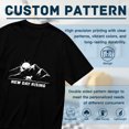 thumbnail image 5 of T Shirt for Men, New Day Rising,Cat Mountain Print, Vintage Graphic Tees Men, 23986049,XXL, 5 of 8