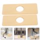 thumbnail image 1 of OUNONA 2Ud Placas Escudetes Para Cocina En Dorado Con Sofisticado, 1 of 6