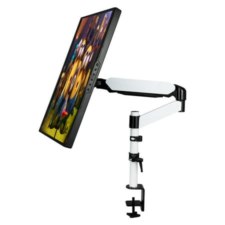 Goplus Spring Arm LCD Computer Screen Monitor Bracket Desk Mount Stand Swivel Up To