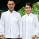 thumbnail image 3 of Uniforme de chef Sonducket unisex blanco poliéster 3XL, 3 of 6
