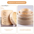 thumbnail image 4 of 1Set Household Bamboo Steamer Cooking Tool Kitchen Food Steamer with Lid, 4 of 7
