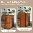 thumbnail image 4 of 2-Drawer Wood End Table, No Assembly Required, 4 of 5