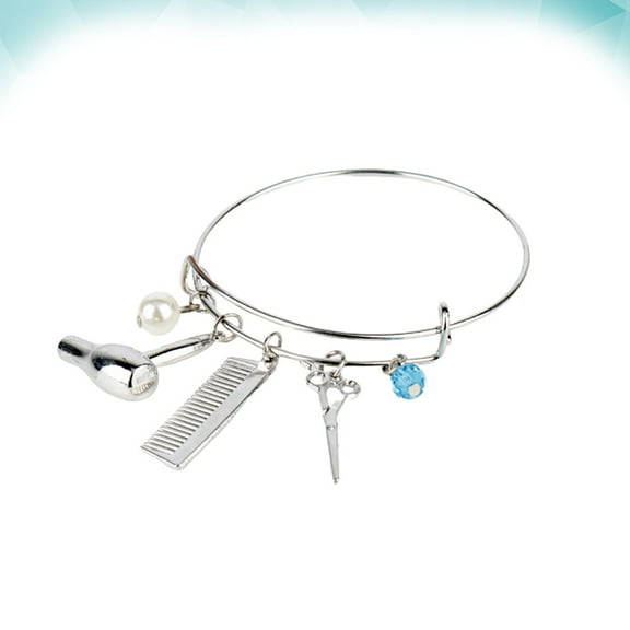 Raindrops Stylish Hair Dryer Bracelet for Women's, Elegant Decoration and Fashion Jewelry Gift for Ladies