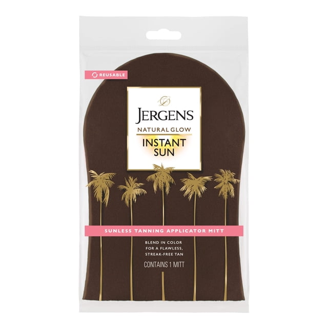 Manopla aplicadora de bronceado Jergens Natural Glow, reutilizable
