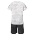 thumbnail image 6 of iEFiEL Toddlers Boys Girls Soccer Jerseys and Mesh Sports Shorts Athletic Tracksuits Activewear Set White 160, 6 of 7