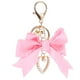 thumbnail image 1 of BRIGHTFUFU Llavero Bowknot con colgante de corazón con cuentas de perlas falsas, llavero Bowkot, adorno para bolso, 1 of 8