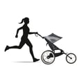 thumbnail image 3 of Cybex Avi Jogging Stroller - All Black, 3 of 5