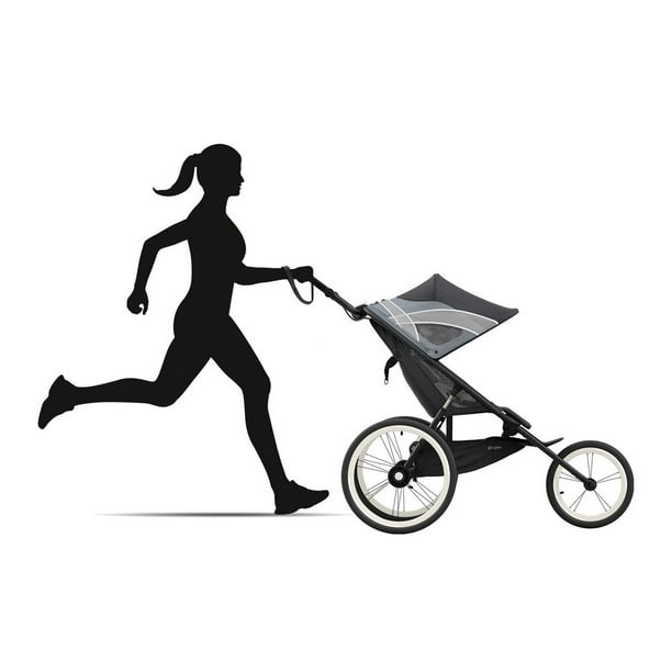 Cybex Avi Jogging Stroller - All Black - Walmart.ca