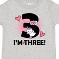 thumbnail image 4 of Inktastic 3rd Birthday 3 Year Old Girl Unicorn Girls Toddler T-Shirt, 4 of 5